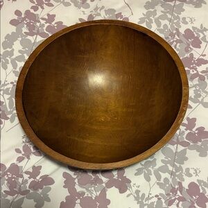 Vintage Baribocraft Wooden Bowl